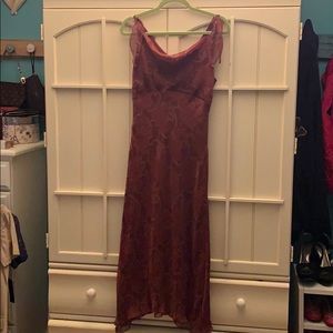 Jonathan Martin Long Auburn Dress